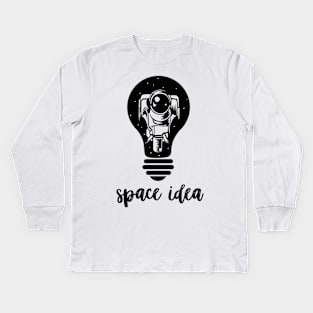 Space idea Kids Long Sleeve T-Shirt